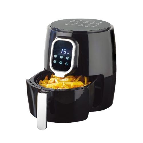 panorama design cuisine equipee moderne Friteuse sans Huile 5.0 L Air Fryer control Digital